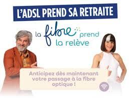 L'ADSL prend sa retraite, la FIBRE prend la relève